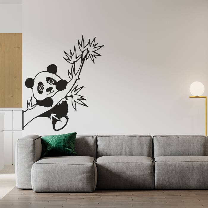 Stenska nalepka Panda