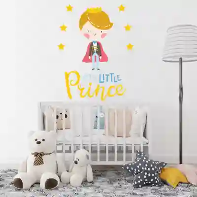Nalepka za otroško sobo Mali princ