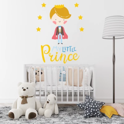 Nalepka za otroško sobo Mali princ