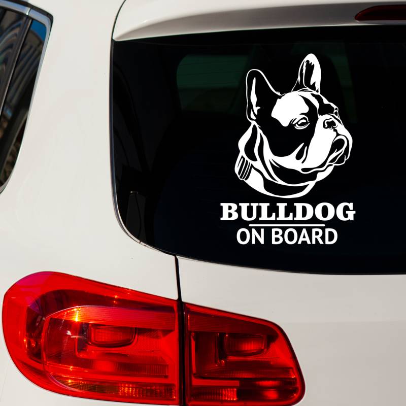 Nalepka za avto - BullDog