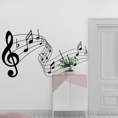 Stenska nalepka Ključ sol