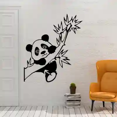 Stenska nalepka Panda