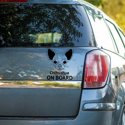 Nalepka za avto - Chihuahua