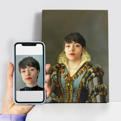 Personalizirana kraljevska slika – Cesarica