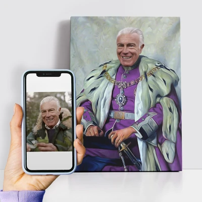 Personalizirana kraljevska slika – Plemič