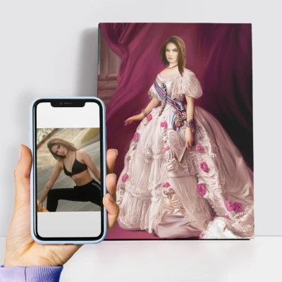 Personalizirana kraljevska slika – Carica