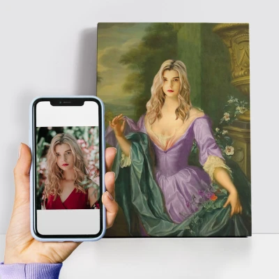 Personalizirana kraljevska slika – Grofica