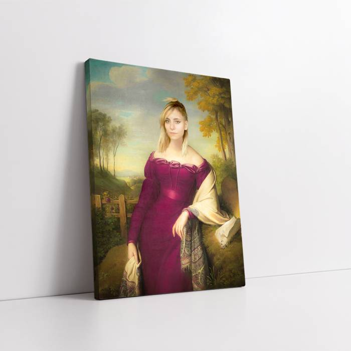 Personalizirana kraljevska slika – Plemenita gospa