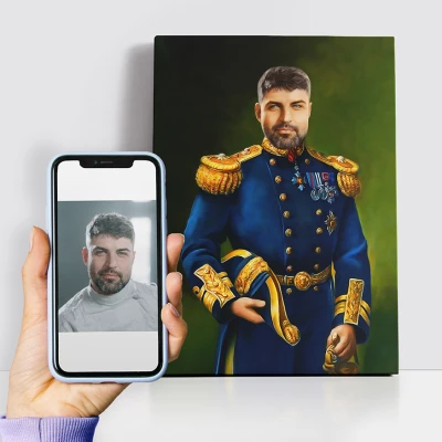 Personalizirana kraljevska slika – General