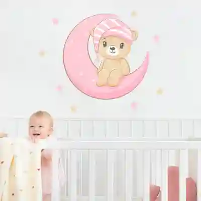 Stenska nalepka Soba deklice