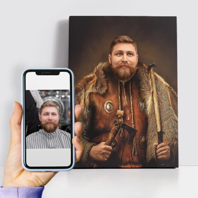 Personalizirana kraljevska slika – Vojak