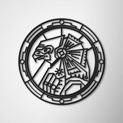 Stenske dekoracije - Jastreb