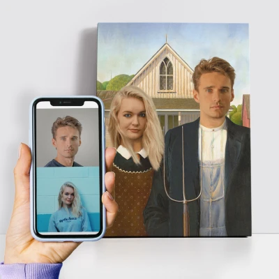 Personalizirana kraljevska slika – Kraljeva družina