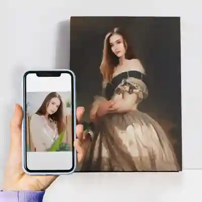 Personalizirana kraljevska slika – Grofica