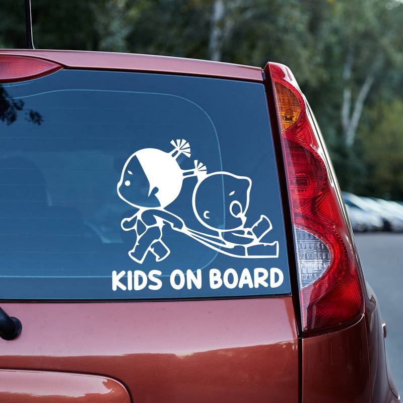 Nalepka za avto - Kids on board