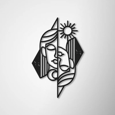 Dekoracije za steno-Dvojčka