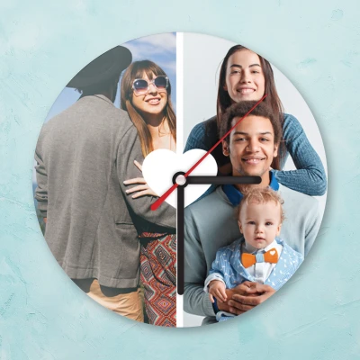 Personalizirana ura z dvema fotografijama