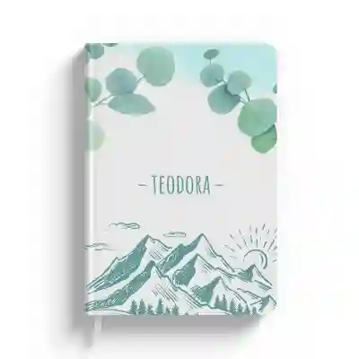 Personalizirani dnevniki - Cvećen s hribi