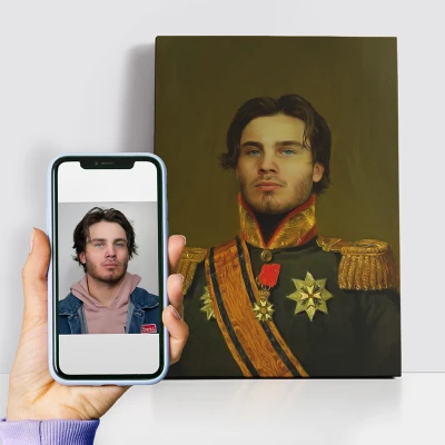 Personalizirana kraljevska slika – Knez