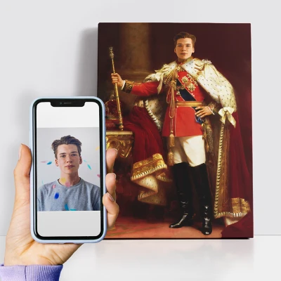 Personalizirana kraljevska slika – Grof