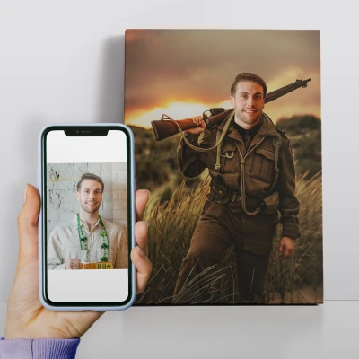 Personalizirana kraljevska slika – Cesar