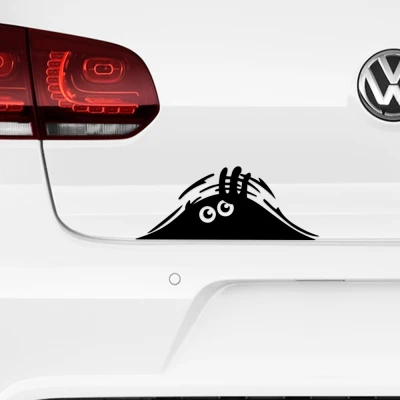 Nalepka za avto - Črna pošast