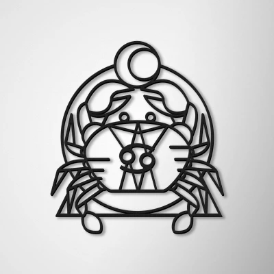 Dekoracije za steno-Rak