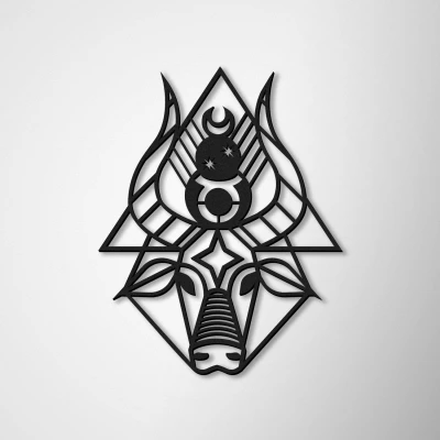 Dekoracije za steno-Bik